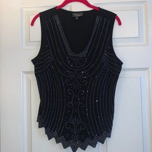 Dress barn sparkly blouse